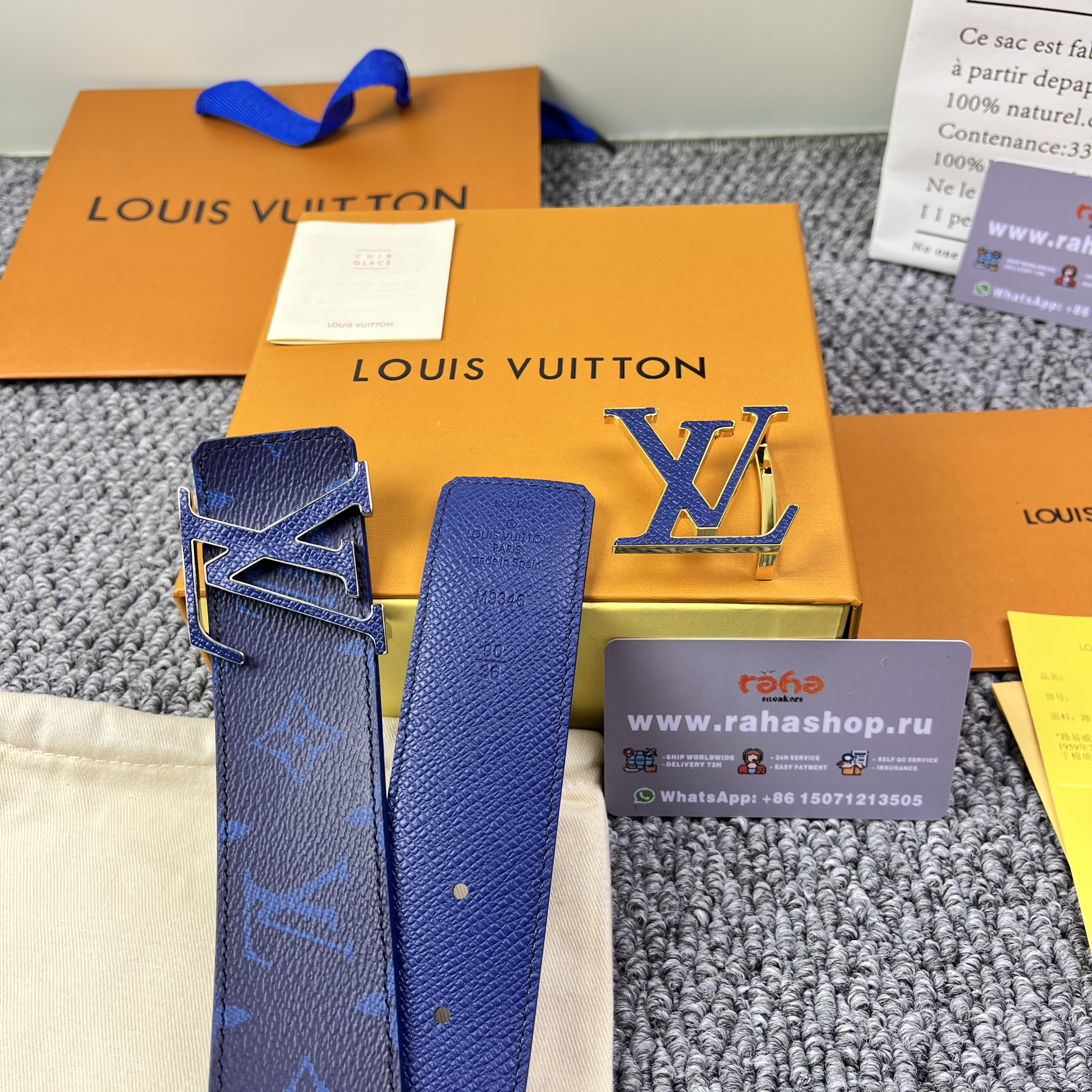 LV Initiales 40mm Reversible Belt