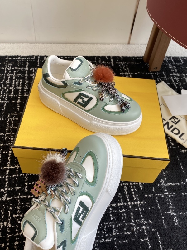 Fendi Match Leather Green