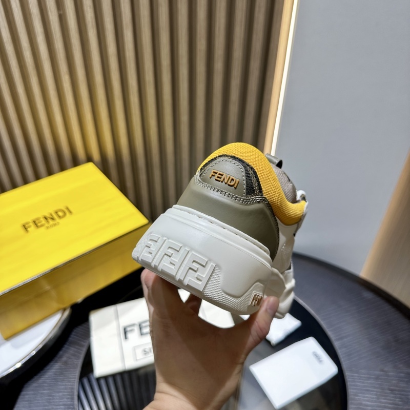 Fendi Force sneakers Leather Brown