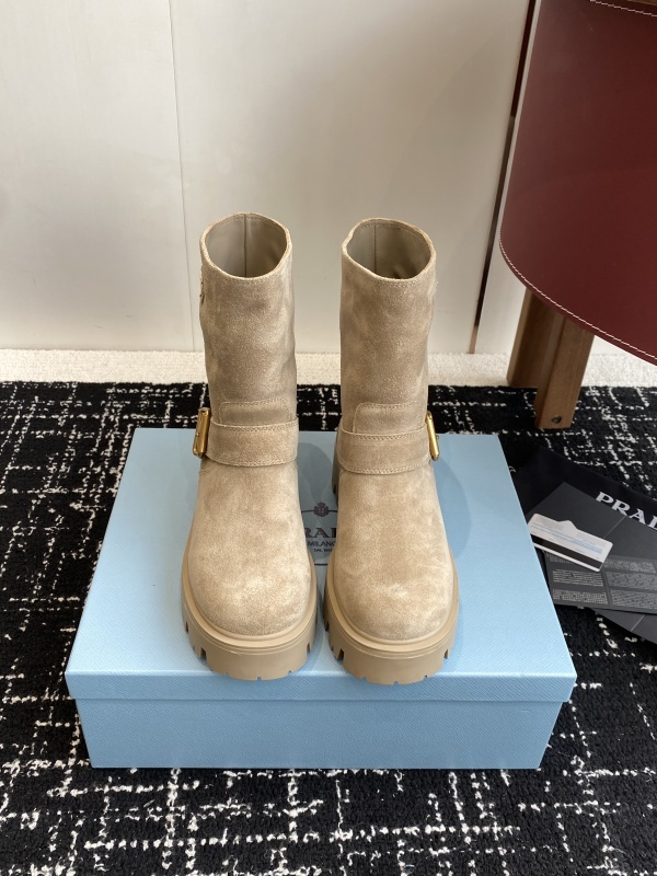 Prada Light Brown Boots