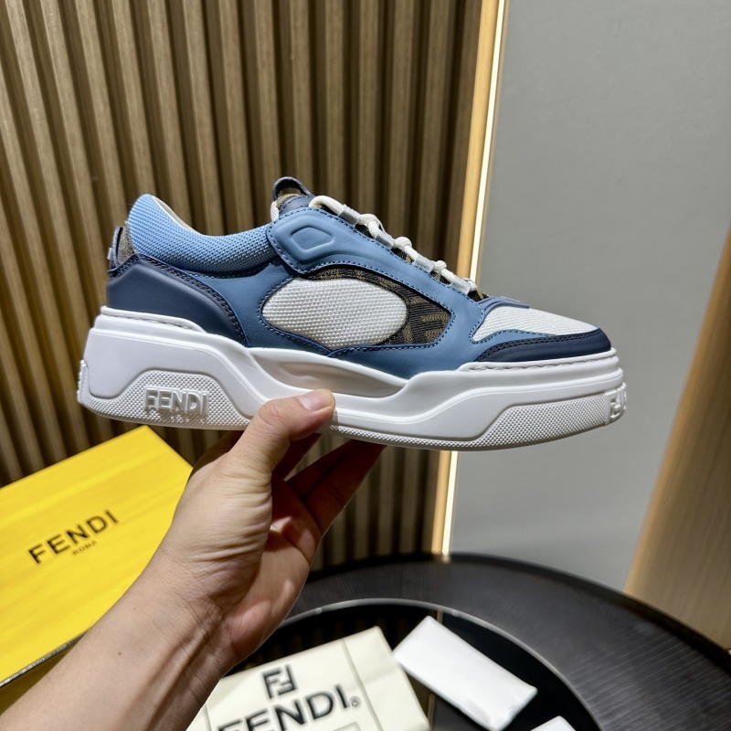 Fendi Force sneakers Leather Blue