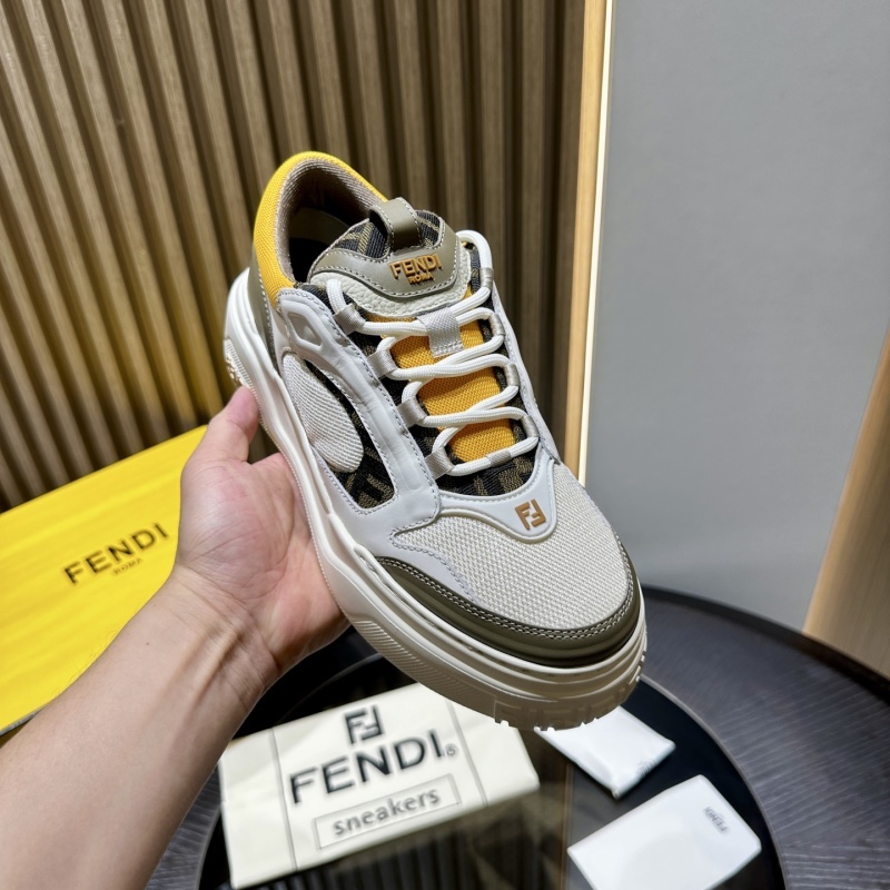 Fendi Force sneakers Leather Brown
