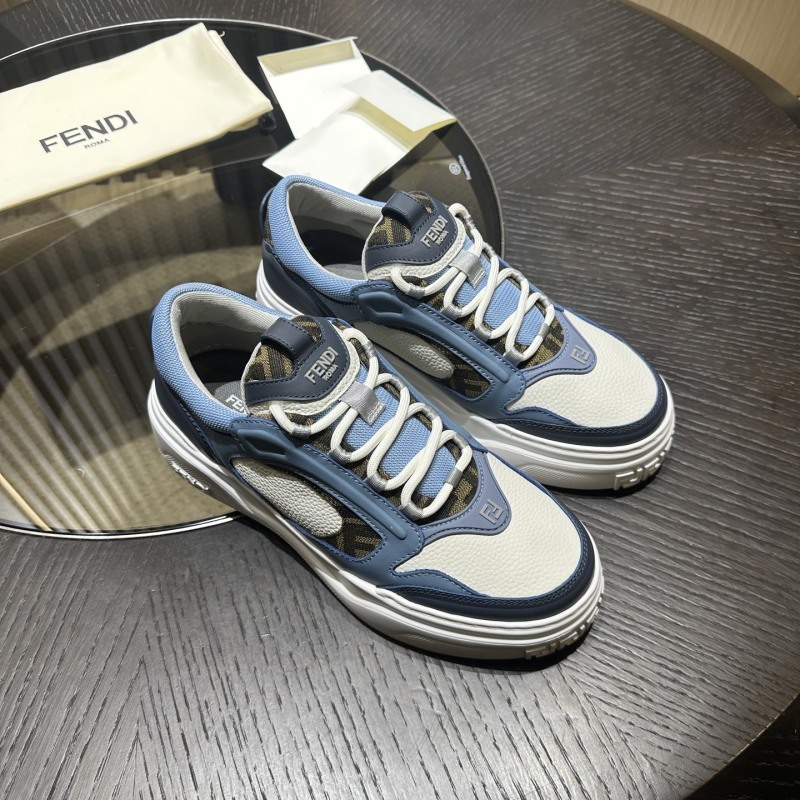Fendi Force sneakers Leather Blue