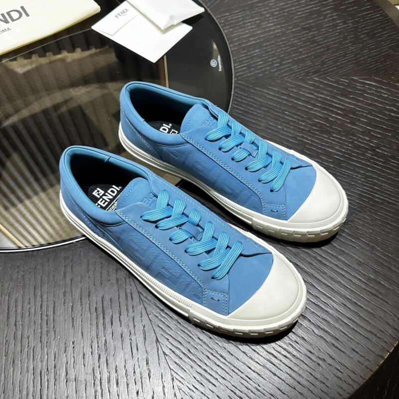 Domino sneakers Leather Light blue