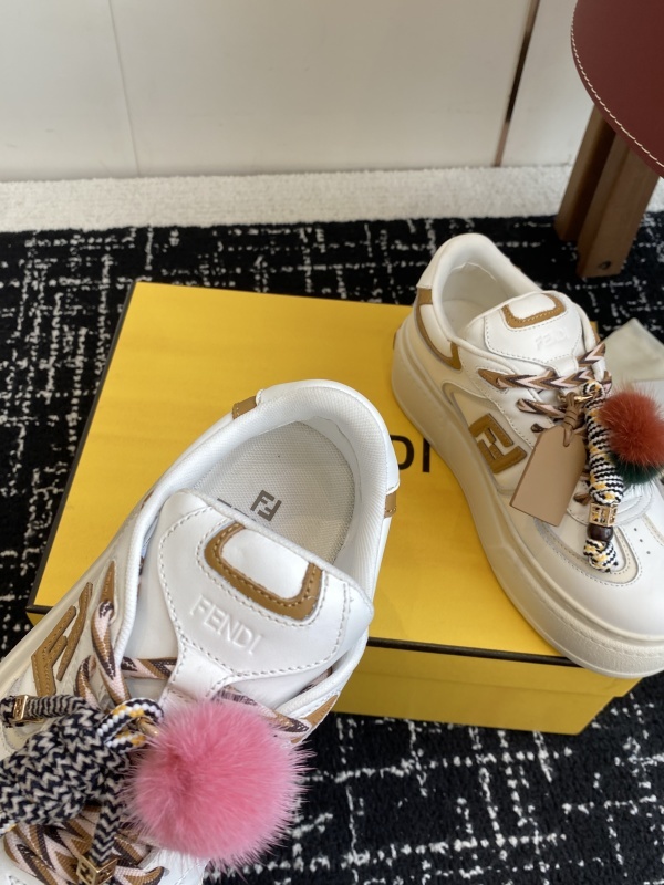 Fendi Match Leather White