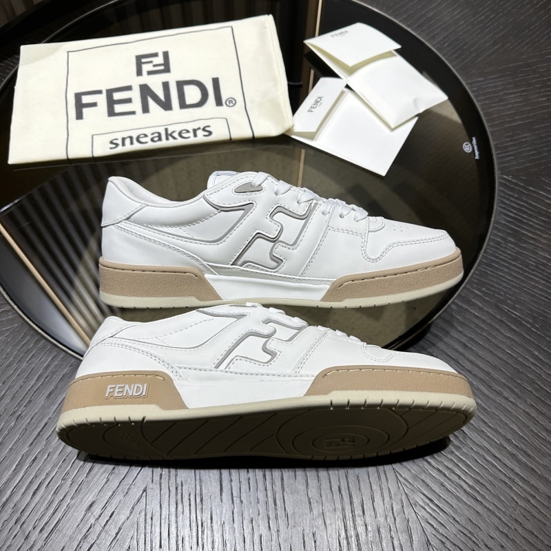 Fendi Match Leather White
