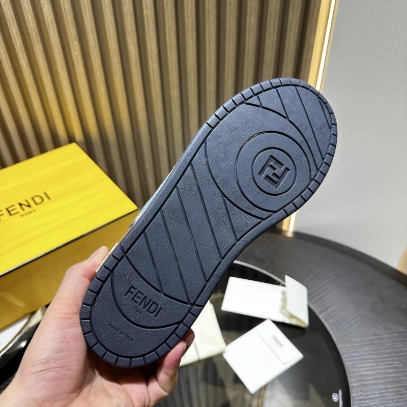 Fendi Match Sneakers Fabric Blue