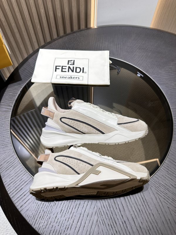 Fendi Flow Low Sneakers Beige collectie