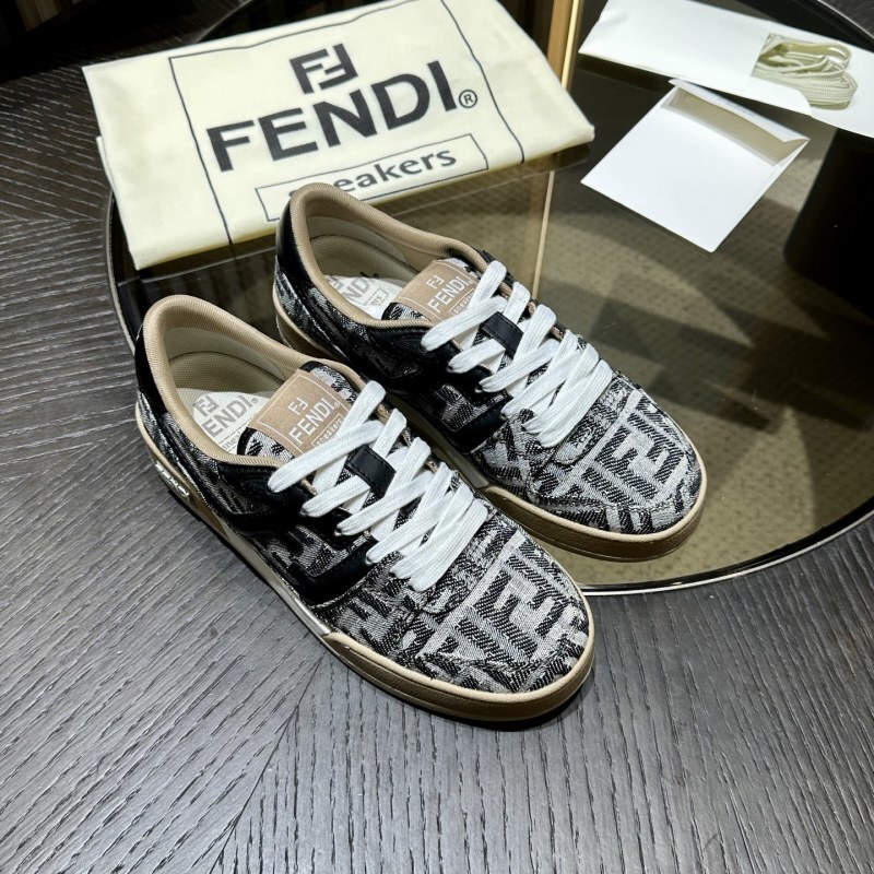 Fendi Match Platform Sneakers