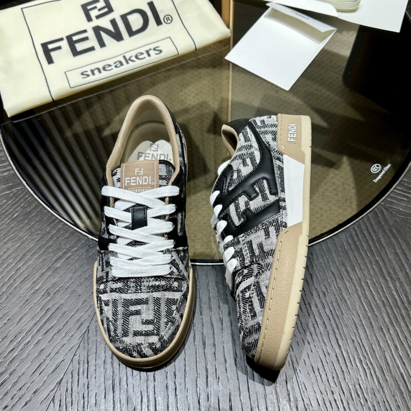 Fendi Match Platform Sneakers