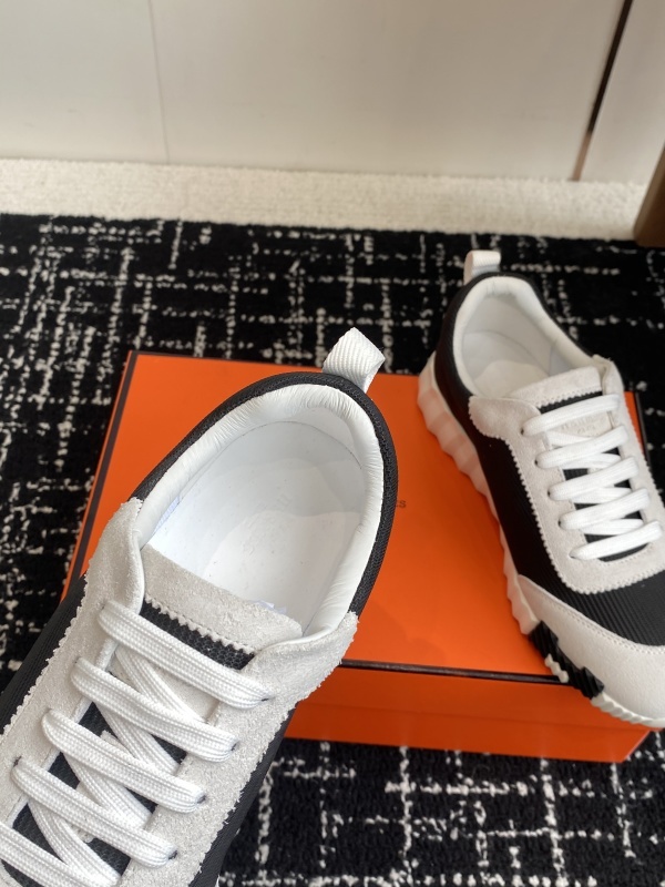 Hermes Bouncing Leather Trainers