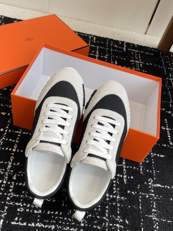 Hermes Bouncing Leather Trainers