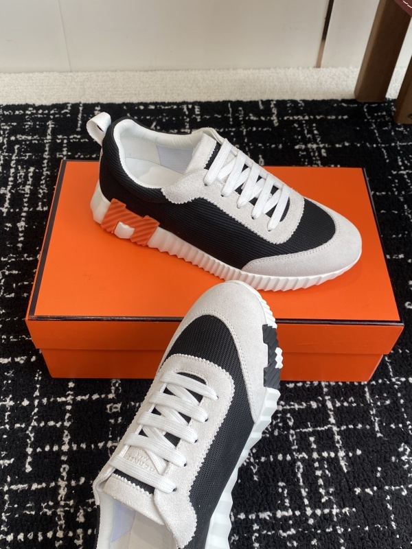Hermes Bouncing Leather Trainers