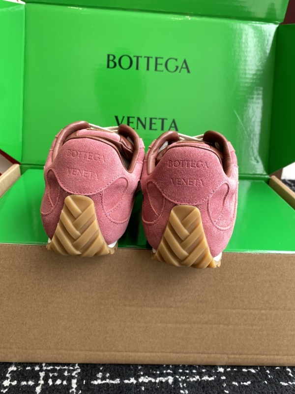 Bottega Veneta Orbit Flash Leather-trimmed Suede Sneakers