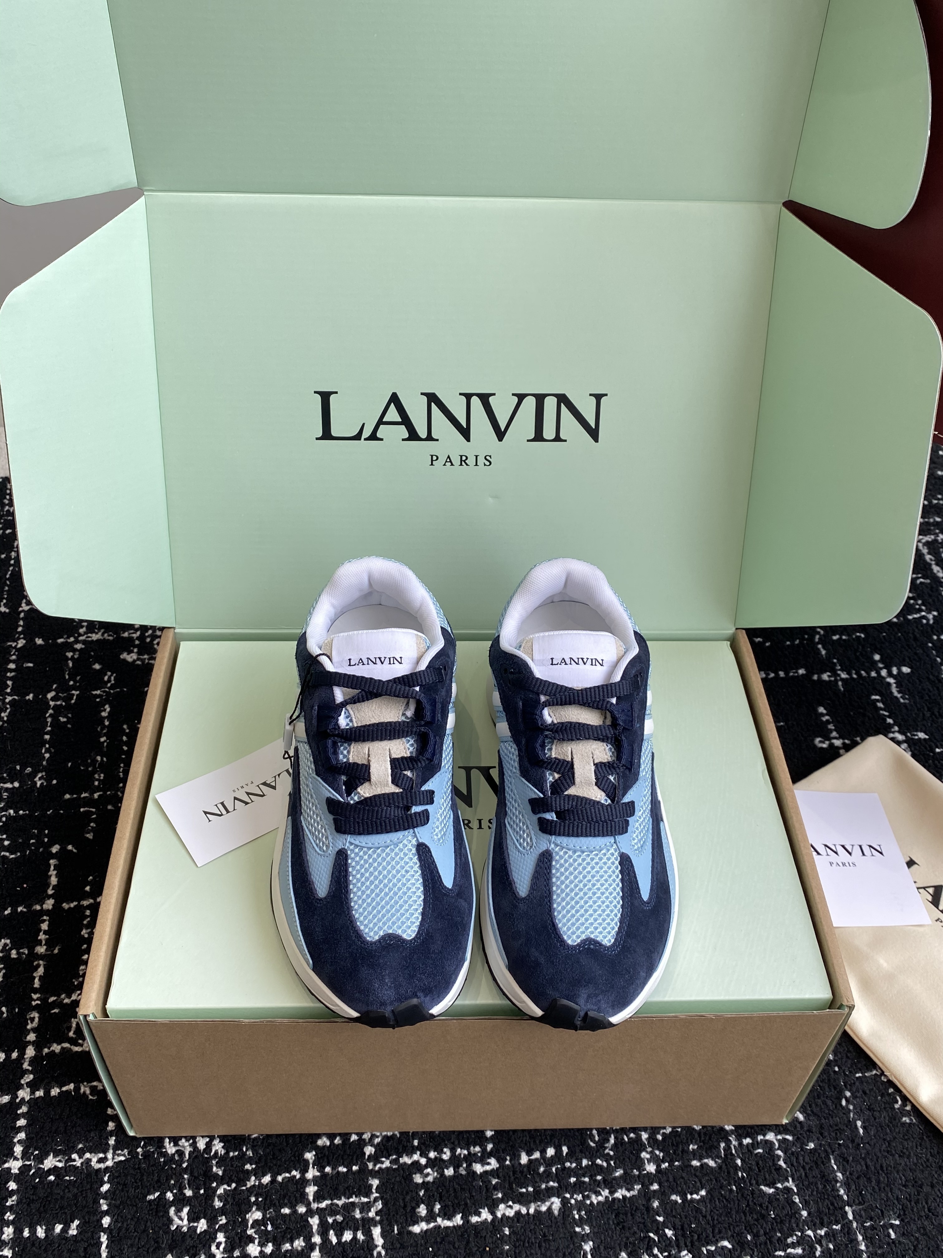 Lanvin Jla Mesh Sneakers