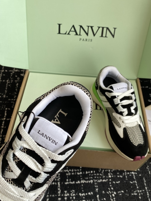 Lanvin Jla Mesh Sneakers