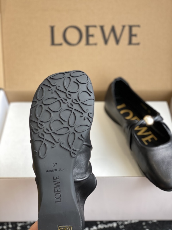 Loewe Pebble Ballerinas