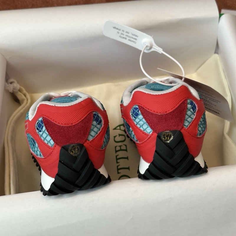 Bottega Veneta Orbit Technical Fishnet Runner Sneakers