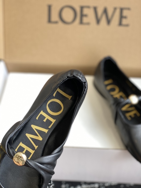 Loewe Pebble Ballerinas