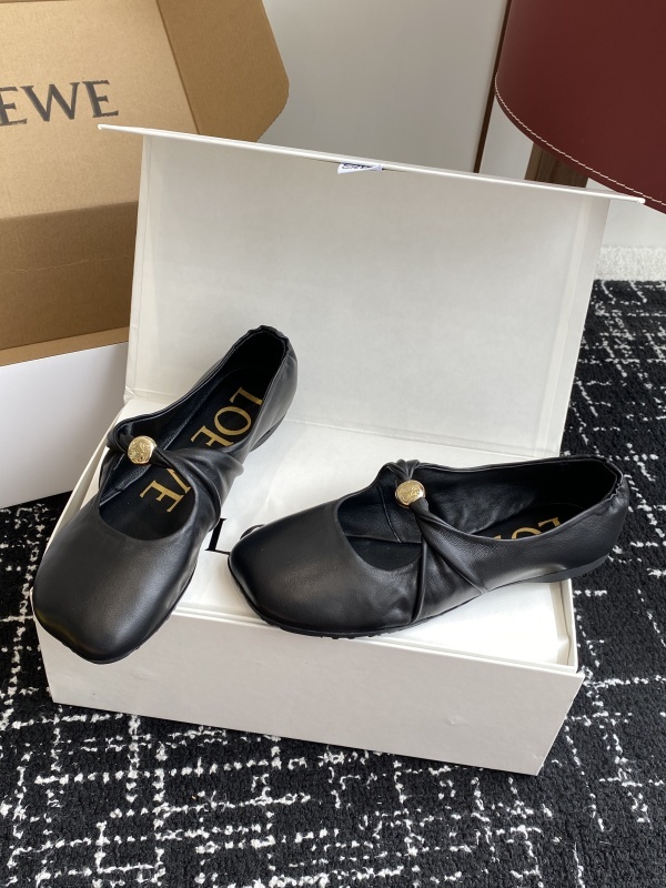 Loewe Pebble Ballerinas
