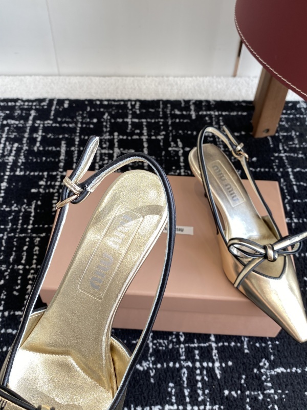 Miu Miu Patent Leather High Heel Pumps Shoes