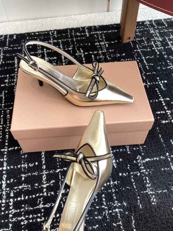 Miu Miu Patent Leather High Heel Pumps Shoes